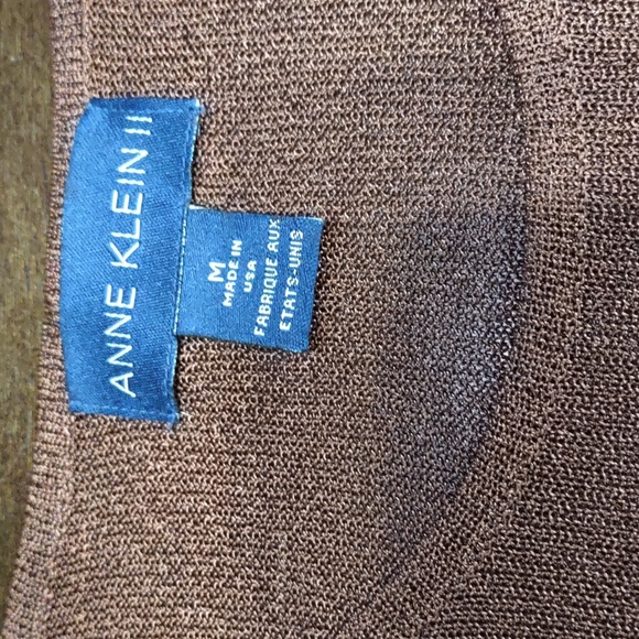 Anne Klein Il Sheer Rayon Mesh Top - Picture 5 of 6